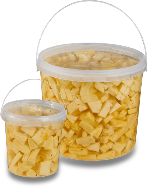 Ananasstücke