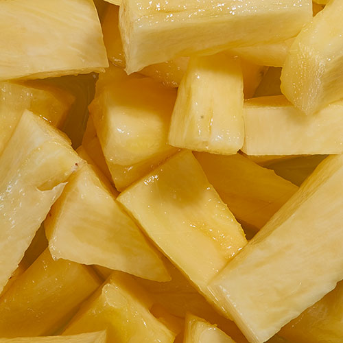 Ananasstücke